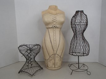 Super Cute Paper Mache And Wire Forms