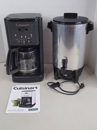 Cuisinart Coffee Pot And Vintage West Bend