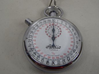 Swiss Stop Watch By Apollo