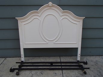 Headboard And Adjustable Hollywood Frame