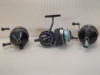 Three Zebco Reels