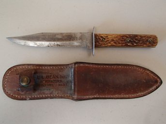 Vintage LL Bean Fixed Blade Knife