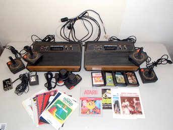 Vintage Atari Console / Games Lot