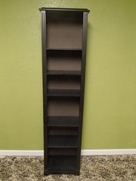 Black Wood Shelving Unit By Office Max