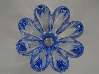 Gorgeous Orrefors Crystal Petal Bowl