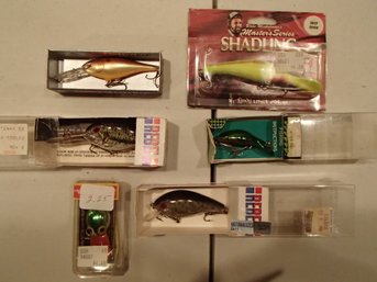 Rebel, Rapala, Masters And Storm Fishing Lures