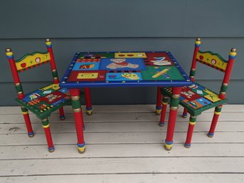 Childs Table And Chair Set