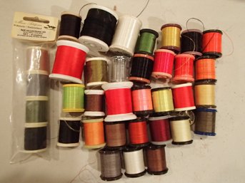 Lot Of Assorted Fly Tying Thread