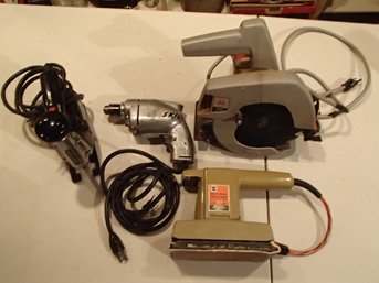 Lot Of Vintage Power Tools