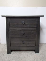 Side Table With Rolling Drawers