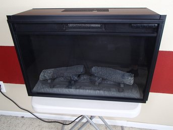 Twin Star Electric Fireplace With Remote Model 26EF023GRA