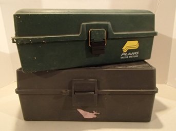 Plano And Unmarked Tackle Boxes