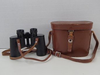 Vintage Binoculars By Tower With Case See Photos For Condition
