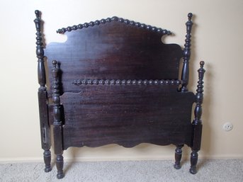 Gorgeous Antique Twin Size Headboard And Footboard