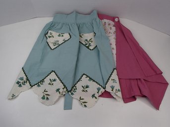 Two Cute Aprons By Maggi B