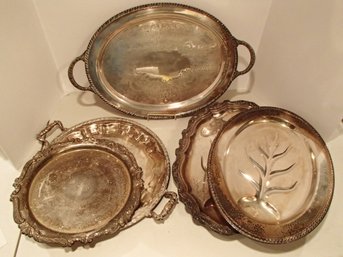 Silverplate Trays