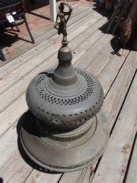 Vintage Brass Brazier