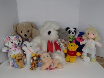 Precious Moments Doll, Vintage Stuffed Animals By Commonwealth, Dakin, Hallmark, Walt Disney, Nanco