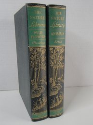 The Nature Library  Vintage Animals And Wildflowers Books