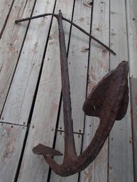 Large Antique Anchor