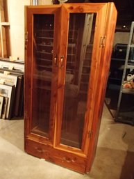 Incredible 1960's Cedar Gun Cabinet