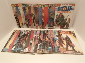 Lot Of 31 Scout Comic Books