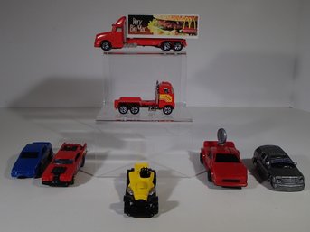 Lot Of Seven Hot Wheels Cars