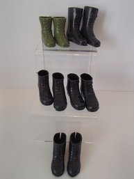 Five Pairs Of Gi Joe Plastic Boots