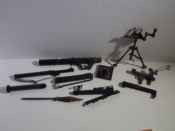 Various Action Figure Toy Gun Parts