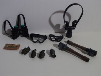 Various Action Figure Accessories & Grenades