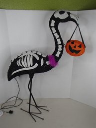 36' Tall Halloween Flamingo