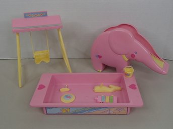 1988 Barbie Heart Family Sunshine Fun Playset By Mattel