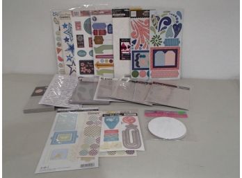 Chipboard And Sticker Lot