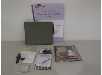 Mini-Album Quote Book Kit