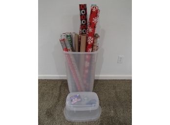 Wrapping Paper And Storage