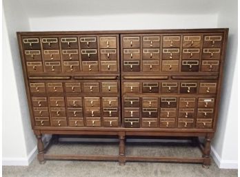 Gorgeous Card Catalog/storage