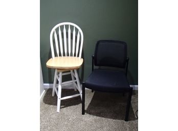 Two Chairs/ Two Stools