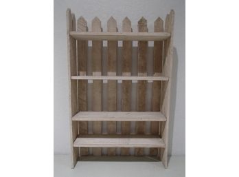 Cute Picket Shelf