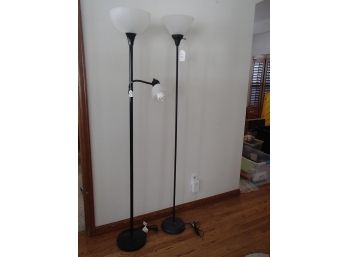 Lot Of Two Floor Lamps