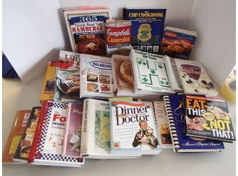 Lot Of Twenty Cookbooks