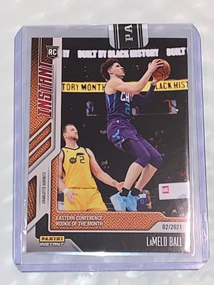 PANINI SEALED LAMELO BALL PANINI INSTANT ROOKIE CARD 54 Of 88