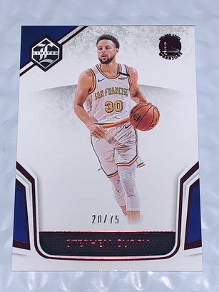 20/75!!  2019-20 PANINI CHRONICLES LIMITED STEPHEN CURRY