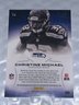 27/49!!  2013 PANINI MOMENTUM CHRISTINE MICHAEL ROOKIE INITIATION AUTHENTIC GAME WORN JERSEY RC