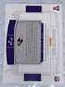 14/99!!  2019 PANINI NATIONAL TREASURES JUSTICE HALL NFL GEAR AUTOGRAPHED TRIPLE PATCH - JERSEY AND FOOTBALL