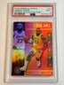 62/199!! 2019 PANINI ILLUSIONS LEBRON JAMES TROPHY COLLECTION RUBY GRADED PSA MINT 9