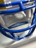 LEGENDARY ISAAC BRUCE LOS ANGELAS RAMS AUTOGRAPHED RIDDELL SPEED NFL MINI HELMET WITH A BECKETT COA