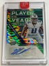 RARE 5/30!! 2022 PANINI CONTENDERS OPTIC PLAYER OF THE YEAR CONTENDER MICAH PARSONS AUTGRAPHED PULSAR PRIZM