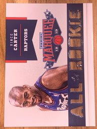 2012-13 PANINI MARQUEE VINCE CARTER ALL ROOKIE TEAM LASER CUT
