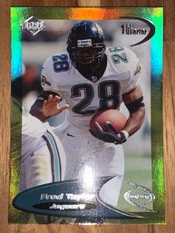 RARE FRED TAYLOR 1998 COLLECTORS EDGE ODYSSEY 1ST QUARTER ROOKIE RC