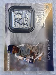 2021 TOPPS KEN GRIFFEY JR 70TH ANNIVERSARY COMMEMORATIVE PATCH CARD